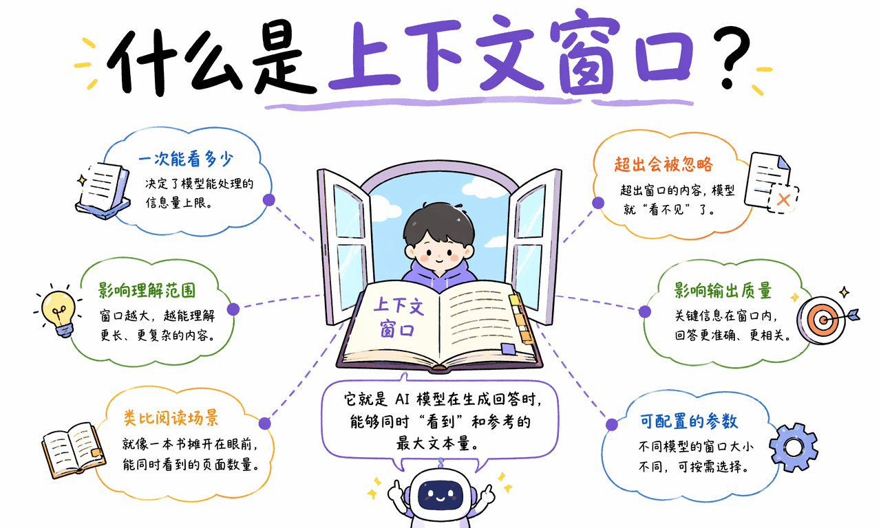 什么是上下文窗口？决定 AI 能看多远的工作记忆边界