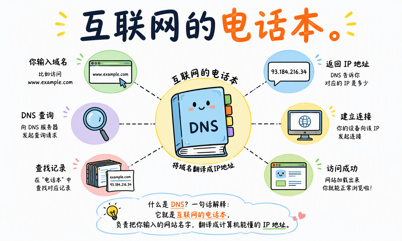 什么是 DNS？为什么互联网需要域名系统？