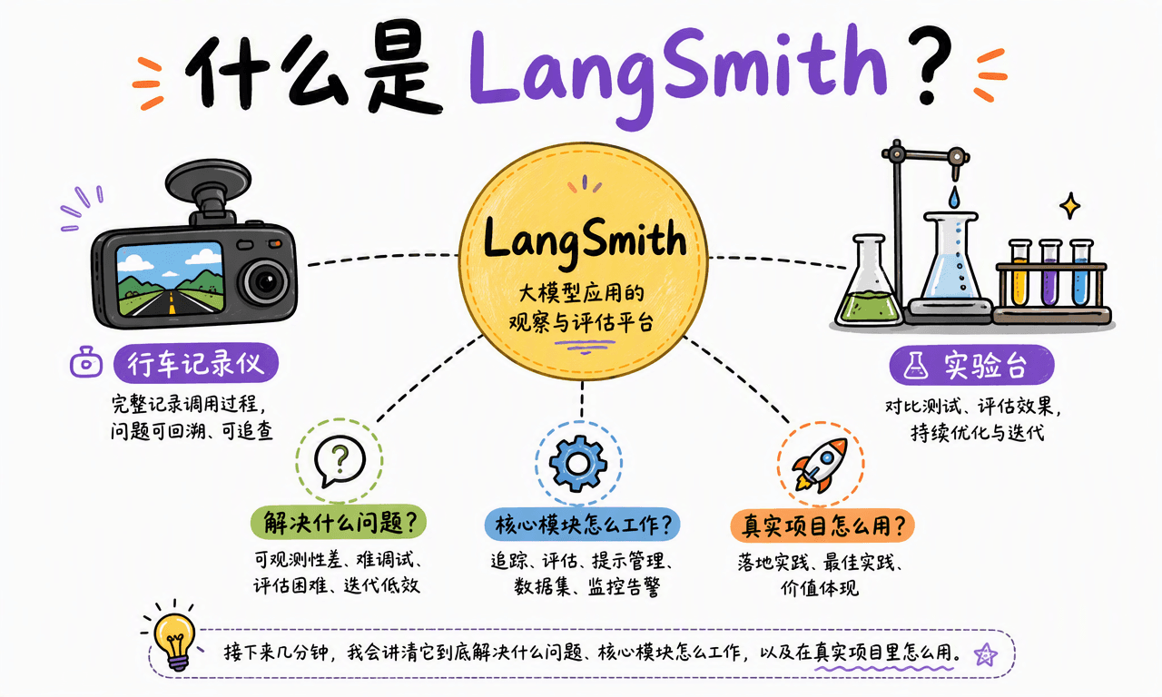 什么是 LangSmith？大模型应用的黑箱终于能拆开看了