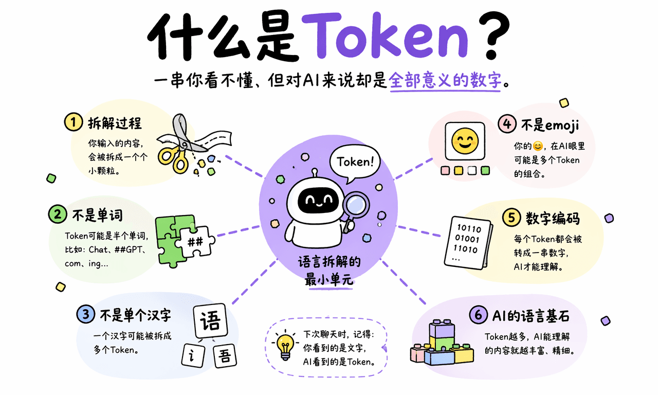 Token 到底是什么？串起 AI 收费和记忆力的一串数字