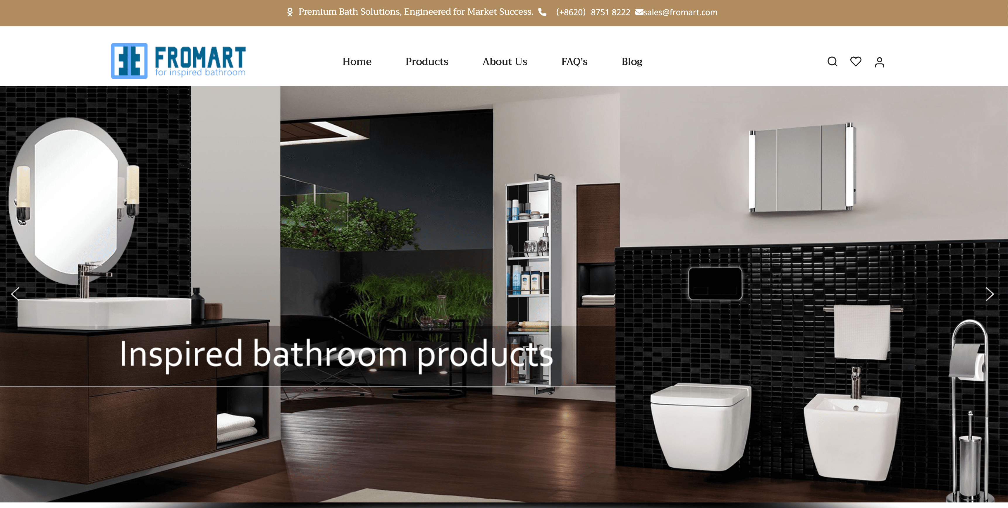 Fromart 卫浴品牌官网首页 1