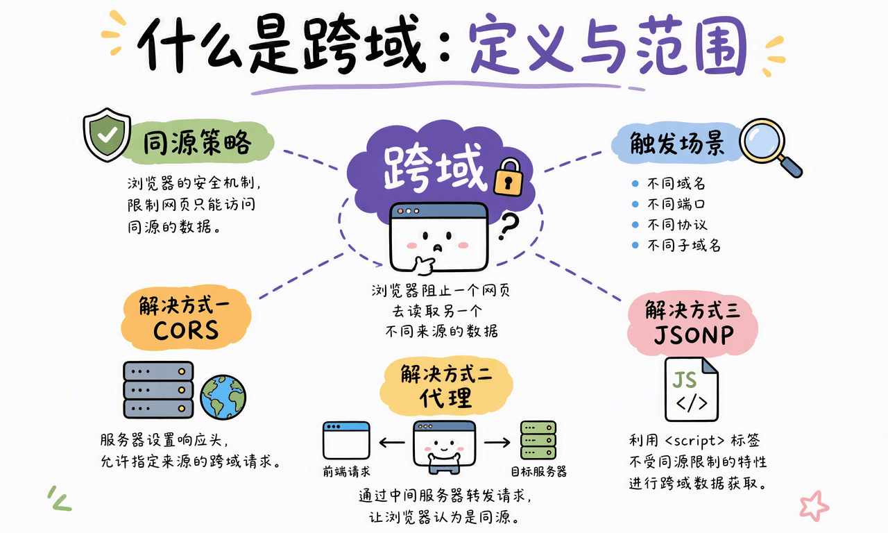 什么是跨域?同源策略和 CORS 一次讲清