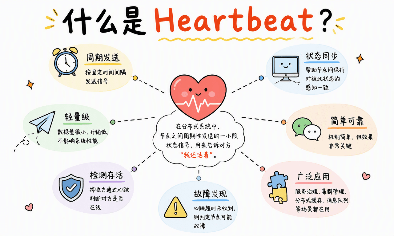分布式系统为什么需要心跳?3 个参数讲清 Heartbeat 机制