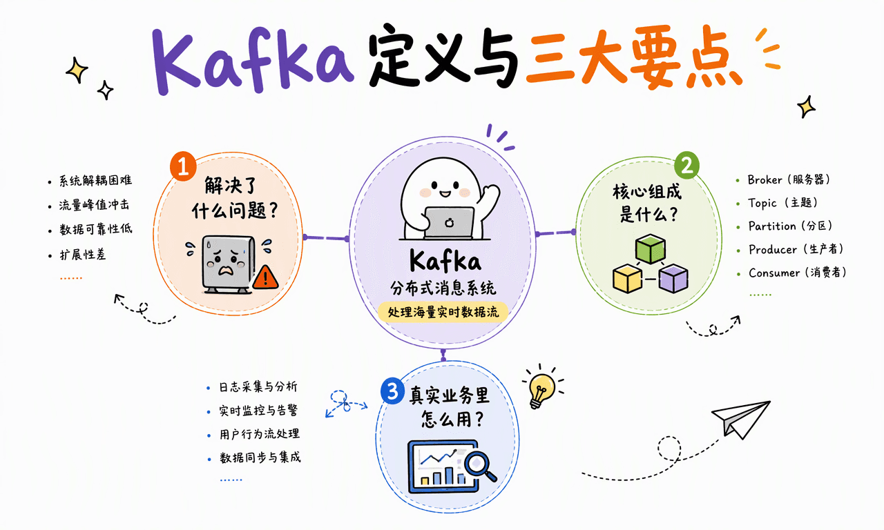Kafka 到底解决了什么问题?一次讲清核心组成与真实用法