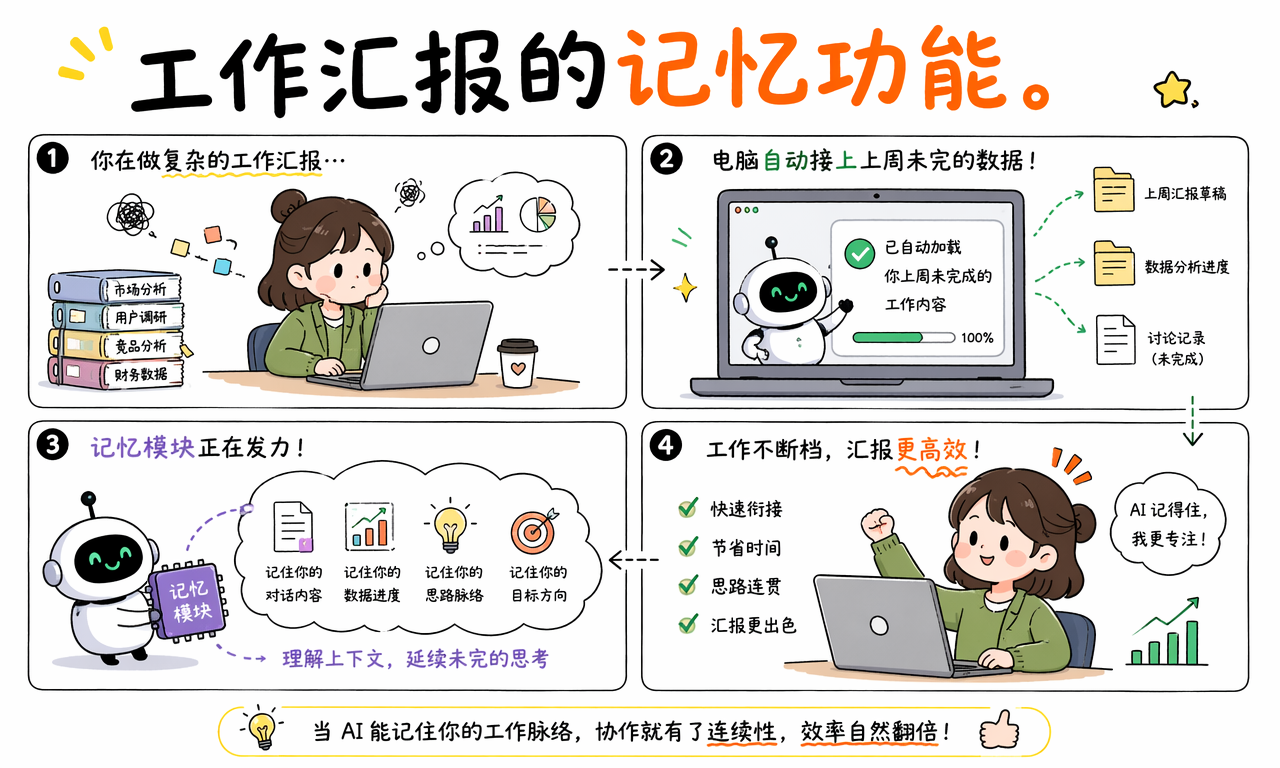 工作汇报的记忆功能