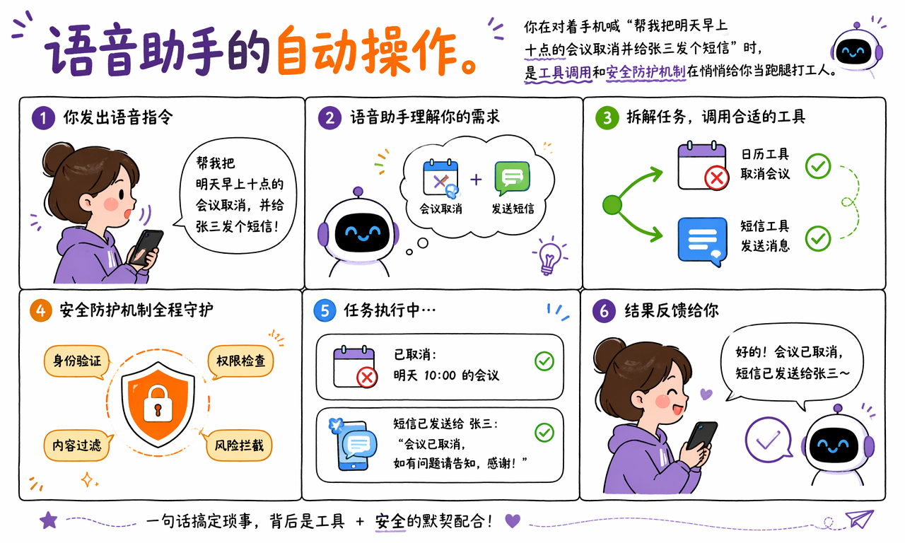 语音助手的自动操作