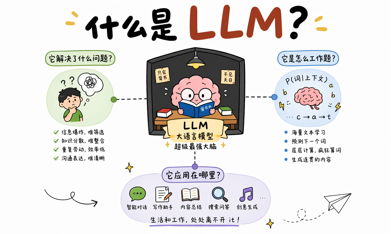 大语言模型:小黑屋里的超级学霸