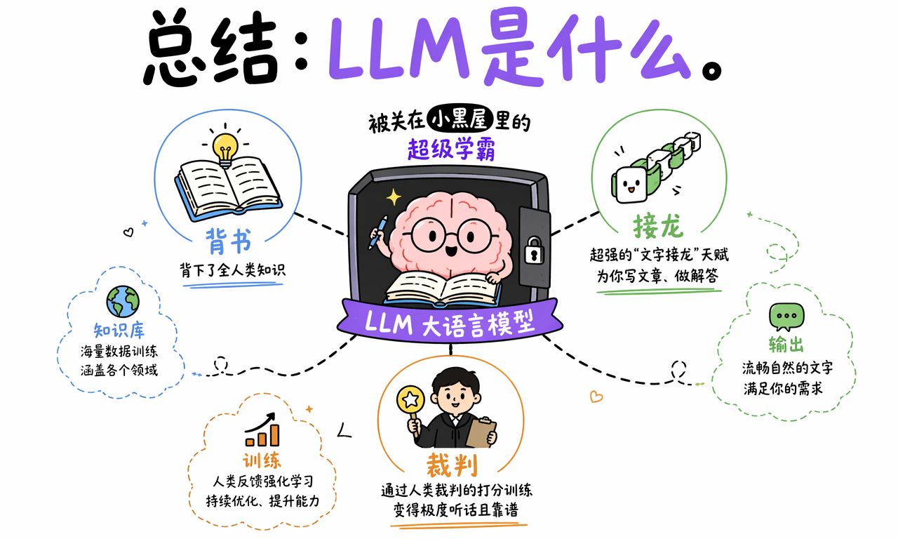 LLM 的完整工作链路