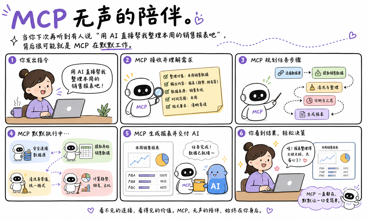 MCP 适合把企业系统和个人工具接入 AI 助手