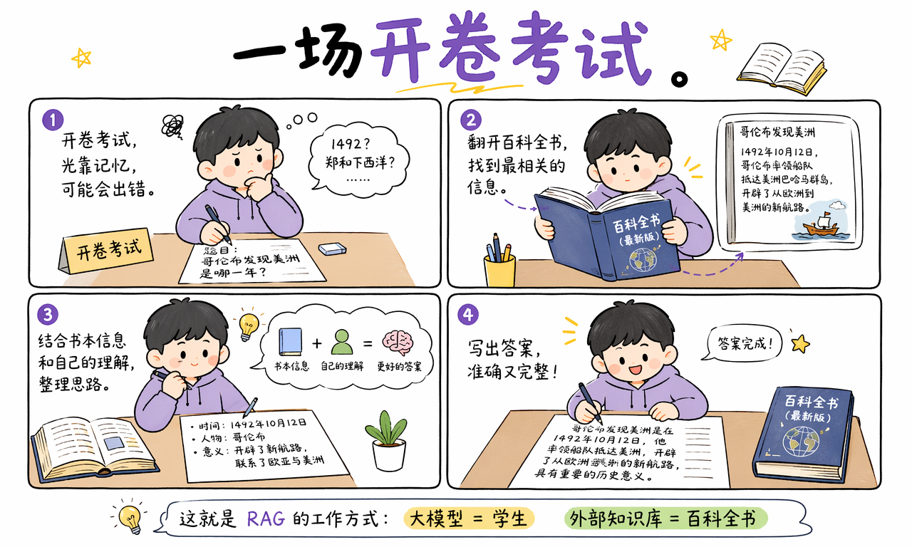 RAG 像一场开卷考试