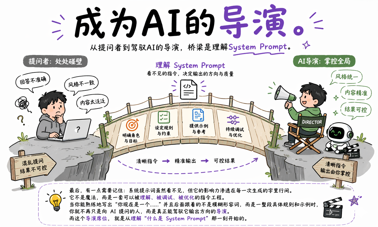 成为 AI 的导演