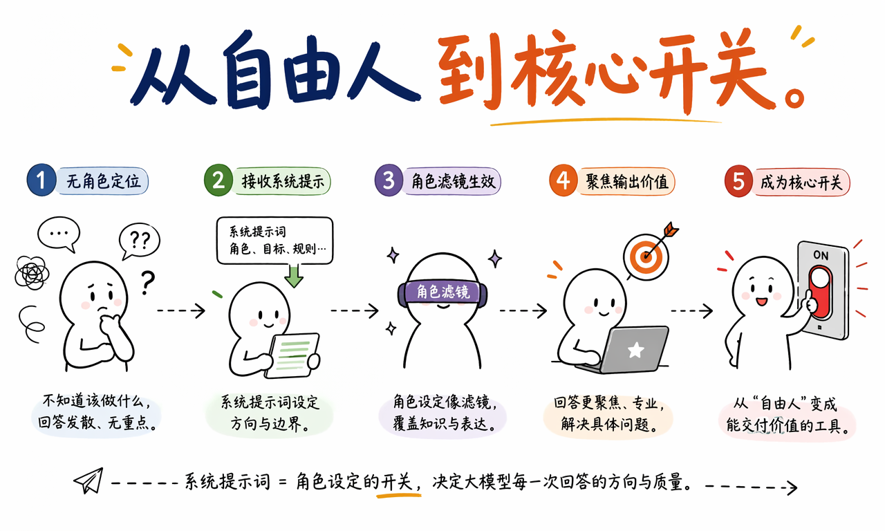 从自由人到核心开关
