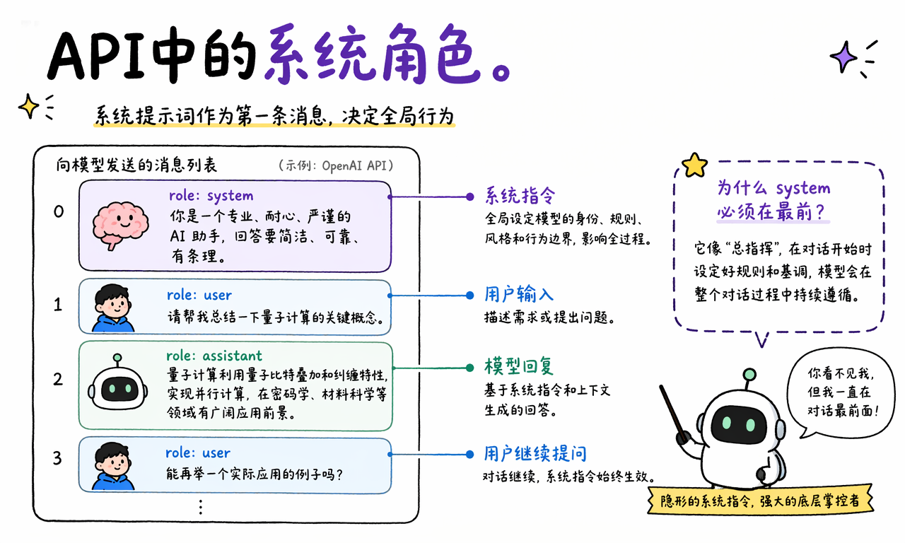 API 中的系统角色