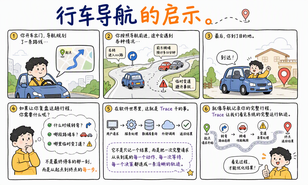 Trace 像行车记录仪一样保存一次请求的完整路径